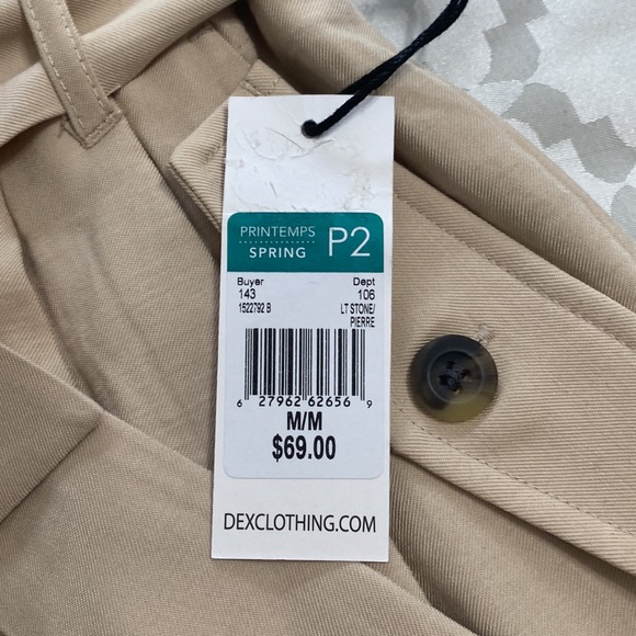 NWT DEX linen feel pants - Picture 3 of 7
